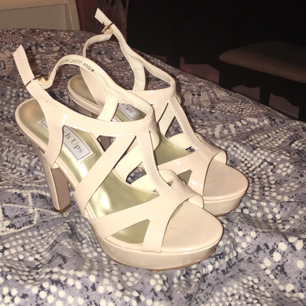 Tan colored heels
